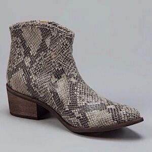 Coconuts by Matisse Free People Vegan Going West Snakeskin Booties